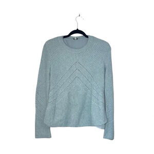 Lucky Brand Mint Green Metallic Knit Lined Pullover Sweater Small Women’s